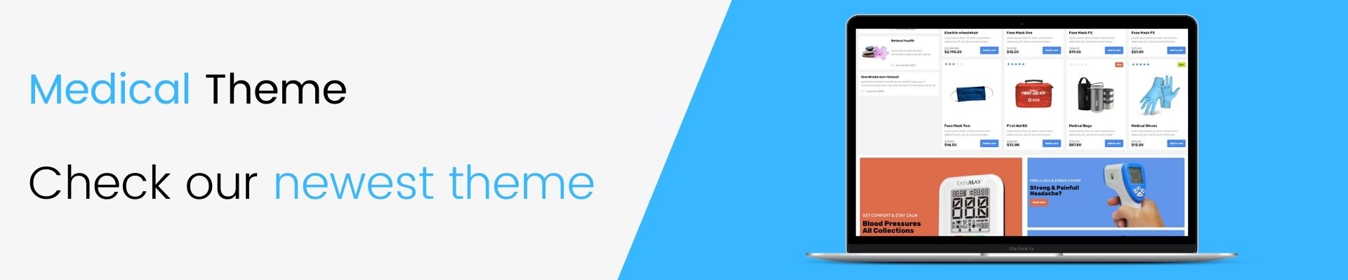 Medical theme banner